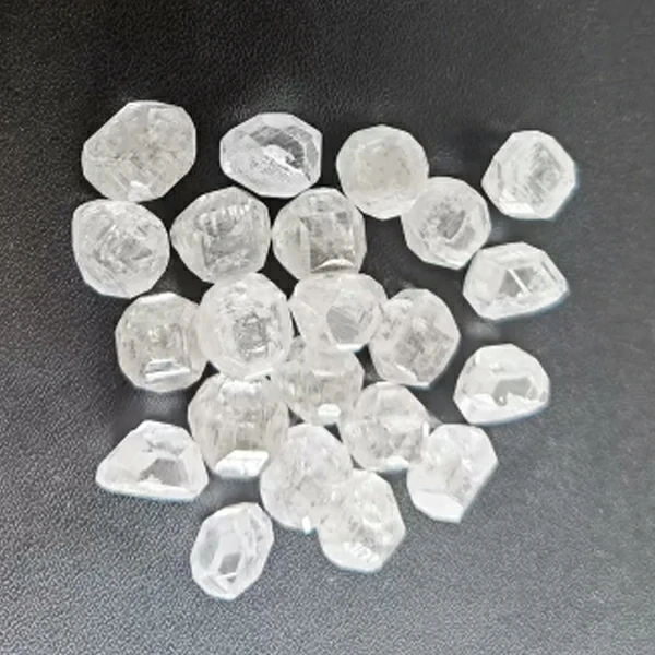 3-0-4-0-克拉實驗室培育鑽石原石合成大尺寸白色 hpht 鑽石