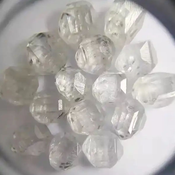 4.0-5.99CT HPHT Hvid ru diamant til fremstilling af smykker